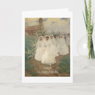 First Communion Card