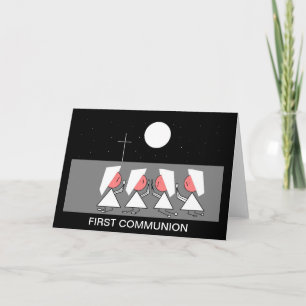 FIRST COMMUNION CARD
