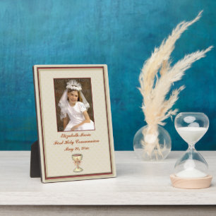 First Communion Commemorative Plaque