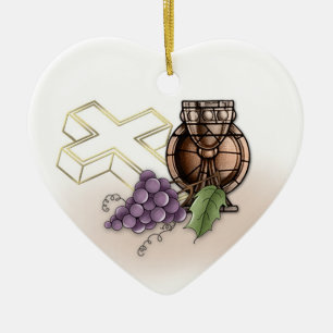 First Communion Commerative Ceramic Ornament