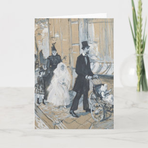 First Communion Day, 1888 Card
