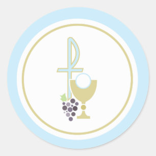 First Communion Envelope Seal or Favour Sticker
