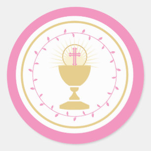 First Communion Envelope Seal or Favour Sticker