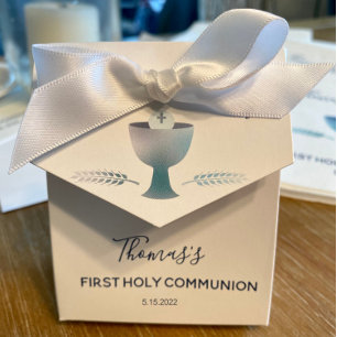 First Communion Favour Box, 1st Holy Communion Favour Box