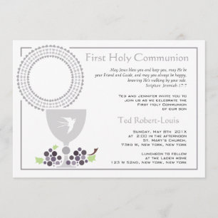 First Communion Invitation