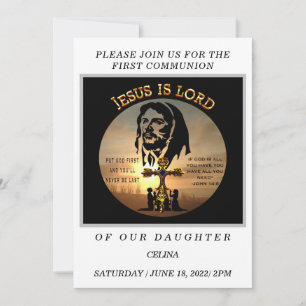 First Communion Invitation