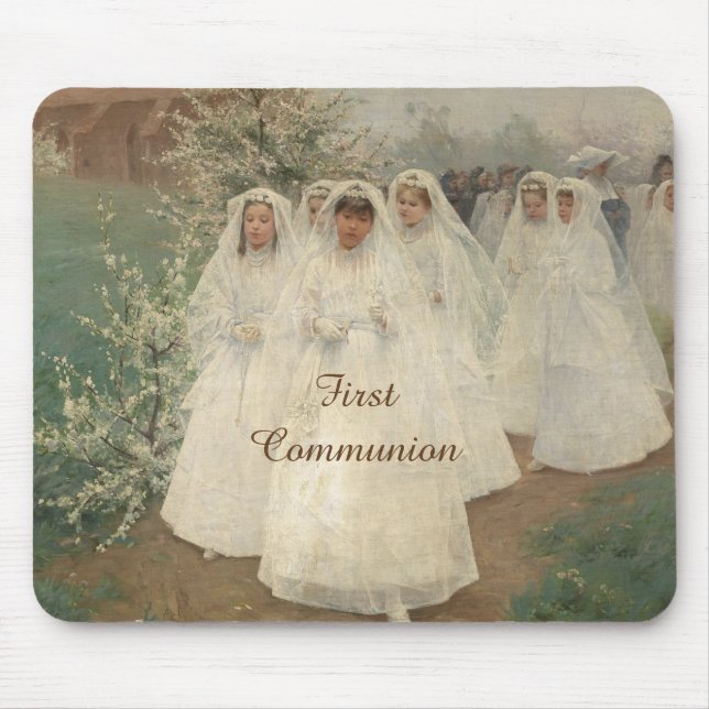 First Communion Mouse Pad (Front)