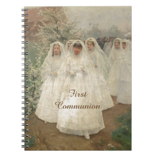 First Communion Notebook