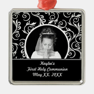 First Communion Photo Ornament