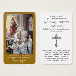 First Communion Prayers Boy & Girl 4