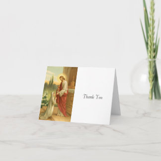 First Communion Stationery:Eucharist in All Things Thank You Card