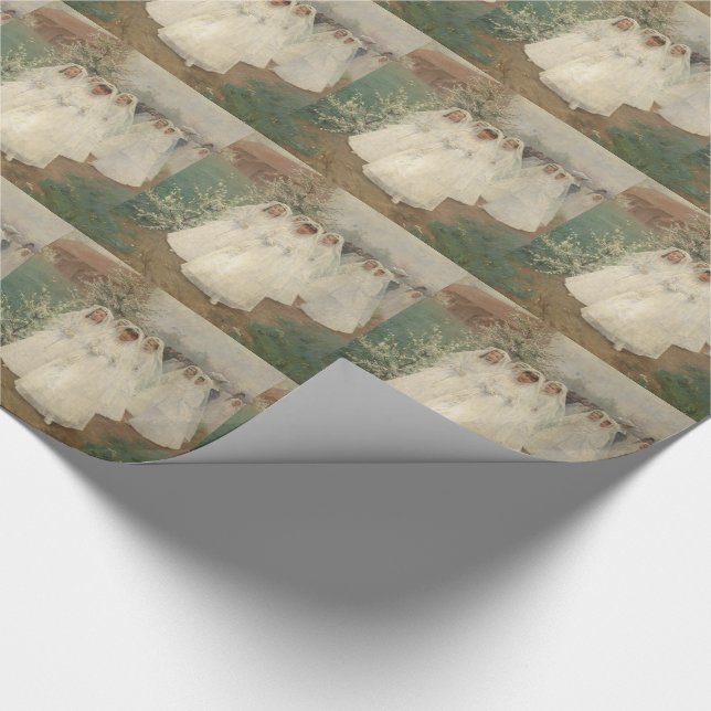 First Communion Wrapping Paper (Corner)