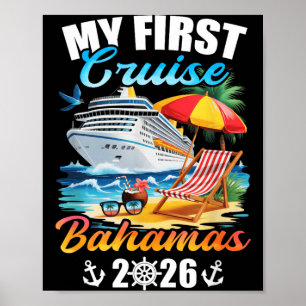 First Cruise Bahamas 2026 Family Vacation Trip Poster