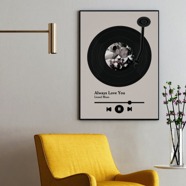 First Dance Music Record Photo Poster (Creator Uploaded)