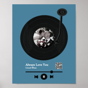 First Dance Music Record QR code Poster