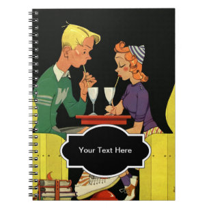 First Date - Soda for 2 Notebook