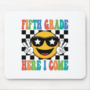 First Day 5th Grade Fifth Grade Here I Come Back T Mouse Pad