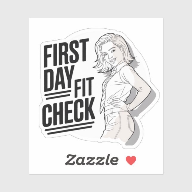 First Day Fit Check – Stylish Back to School  (Sheet)