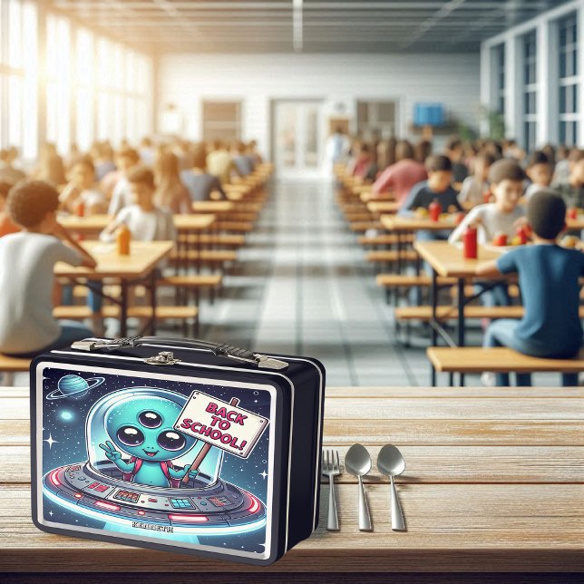 First Day Jitters - Alien Edition Metal Lunch Box (Creator Uploaded)