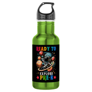 First day Kids Welcome back to School Astronaut 532 Ml Water Bottle