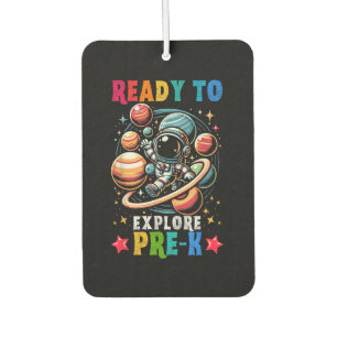 First day Kids Welcome back to School Astronaut Car Air Freshener