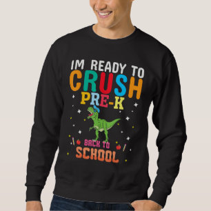 First Day Of 6th Grade Boys Girls Back To School Sweatshirt