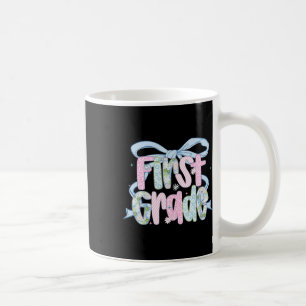 First Day Of First Grade Floral Bundle For Teacher Coffee Mug