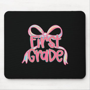 First Day Of First Grade Floral Bundle For Teacher Mouse Pad