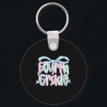 First Day Of Fourth Grade Floral Bundle For Teache Key Ring<br><div class="desc">First Day Of Fourth Grade Floral Bundle For Teacher</div>