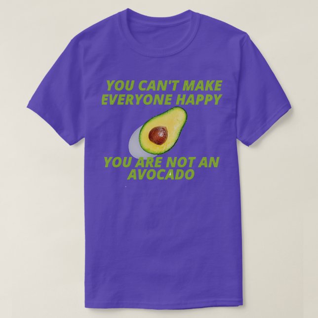 First Day Of Funny Lovely Avocado Cute Avocado Vin T-Shirt (Design Front)