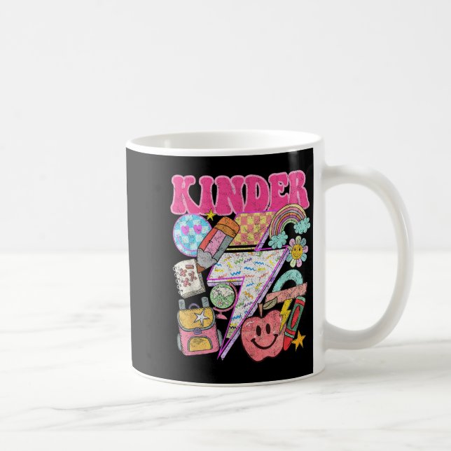First Day of Kindergarten Back to School Coffee Mug (Right)