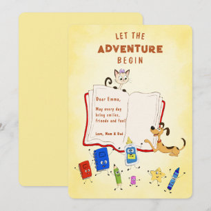 First Day of Kindergarten Greeting Card