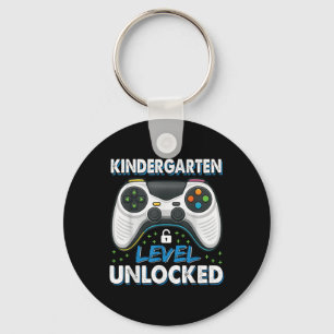 First Day Of Kindergarten Level Unlocked Back To S Key Ring