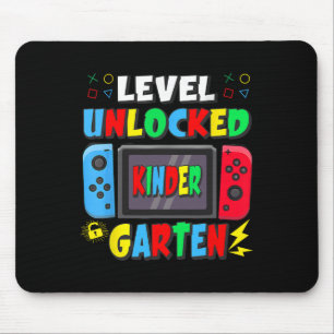 First Day Of Kindergarten Level Unlocked Game Ck T Mouse Pad