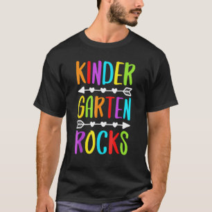 First Day Of Kindergarten Rocks Back To School Te T-Shirt