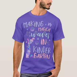 First Day of Kindergarten Shirt for Girls Cute Mer