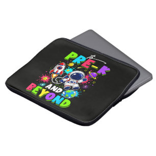 First Day of Pre-K Astronaut Space Back to School Laptop Sleeve