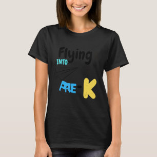 First Day of Pre K Back To School Flying into PreK T-Shirt