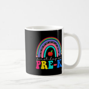 First Day Of Pre-k Back To School Tee Crush Pre-k  Coffee Mug