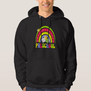 First Day of Preschool Teacher's Back to School Ra Hoodie