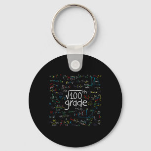 First Day Of School 10th Grade Square Root Of 100  Key Ring