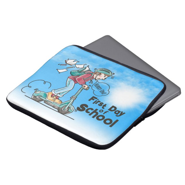 First Day of School | 13" Laptop Sleeve (Front Top)