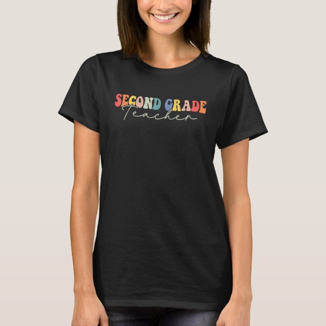 First Day Of School Back To School 2nd Second Grad T-Shirt (Front)