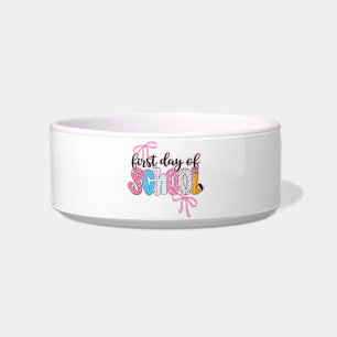 First Day of School Bowl