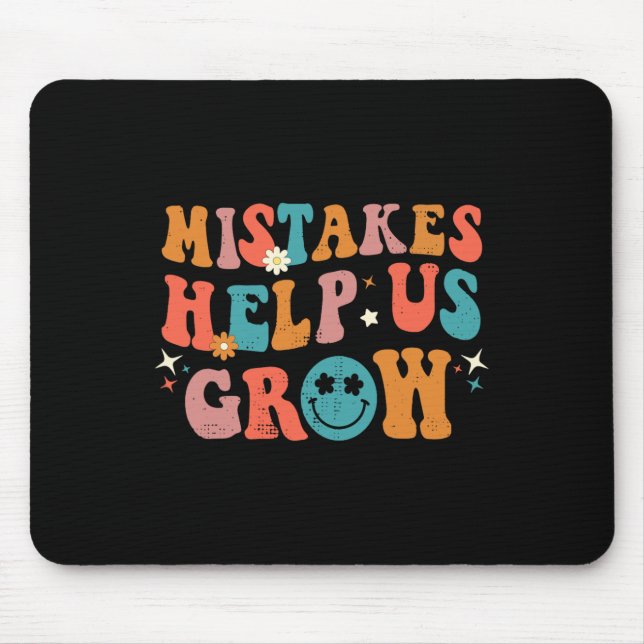 First Day Of School Byck To School Mistakes Help U Mouse Pad (Front)