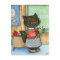 First Day of School - Cute Teacher Cat Art