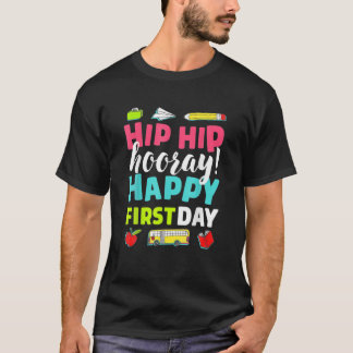 First Day Of School For Teacher Child Back To Scho T-Shirt