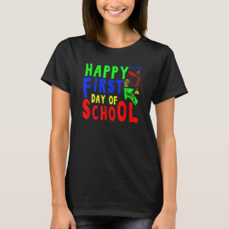 First Day Of School For Teachers And Students Back T-Shirt