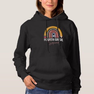 First Day Of School Fourth Grade Squad Team Teache Hoodie