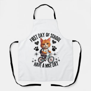 First Day Of School Have A Nice Day Apron